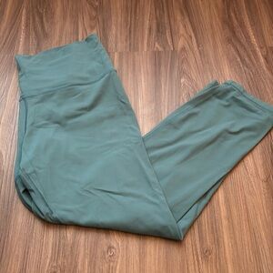 Athleta Transcend 7/8 Tight Borealis Green